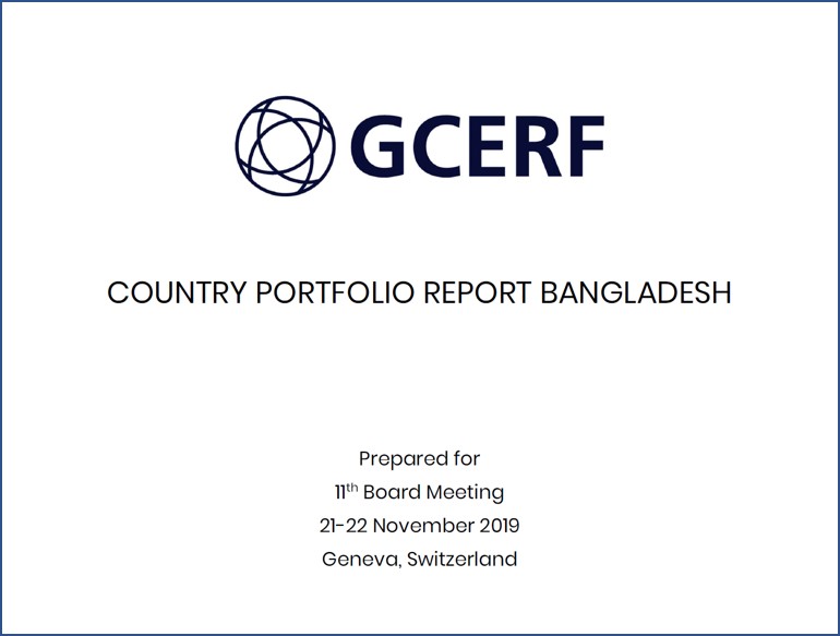 Country Portfolio Report Bangladesh