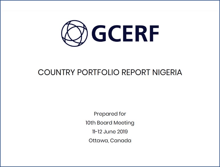 Country Portfolio Report Nigeria