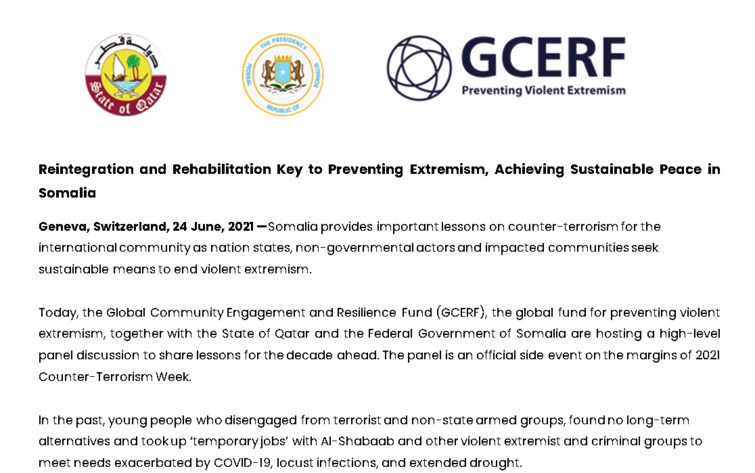 Press Release: Responding to New and Evolving Challenges in the Next Decade