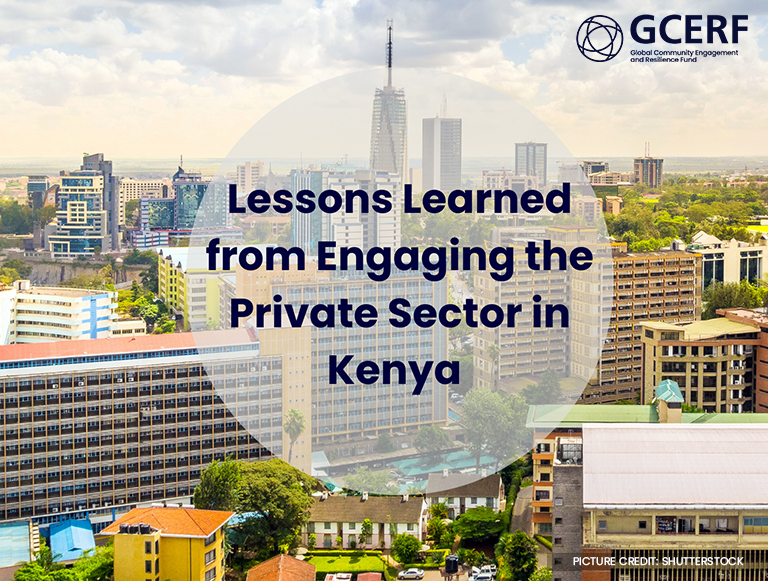 Lessons Learned from Engaging the Private Sector in Kenya